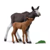 Figūrų rinkinys Schleich WILD LIFE Briedžių šeima – realistiniai gyvūnų modeliai, 3+ metai, įvairiaspalvis