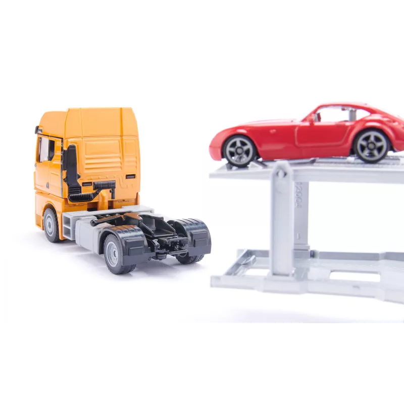 Siku MAN automobilių vežėjas modelis 1:50