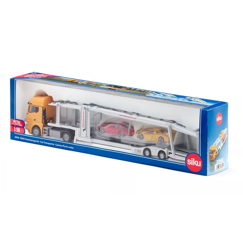Siku MAN automobilių vežėjas modelis 1:50