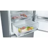Bosch Serie 6 KGE39AICA laisvai stovintis šaldytuvas-šaldiklis, 343 L, nerūdijantis plienas
