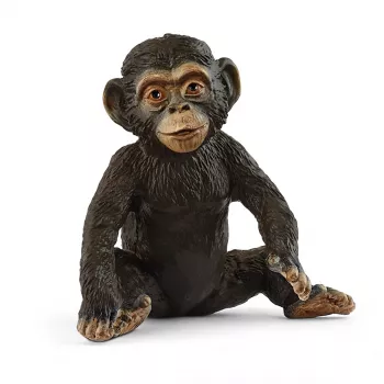 Schleich WILD LIFE Jauniklis Šimpanzė 14884 – Įvairiaspalvė Figūrėlė, Nuo 3 Metų