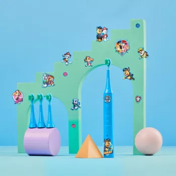 Elektrinis dantų šepetėlis vaikams Happybrush ECO VIBE KIDS Paw Patrol