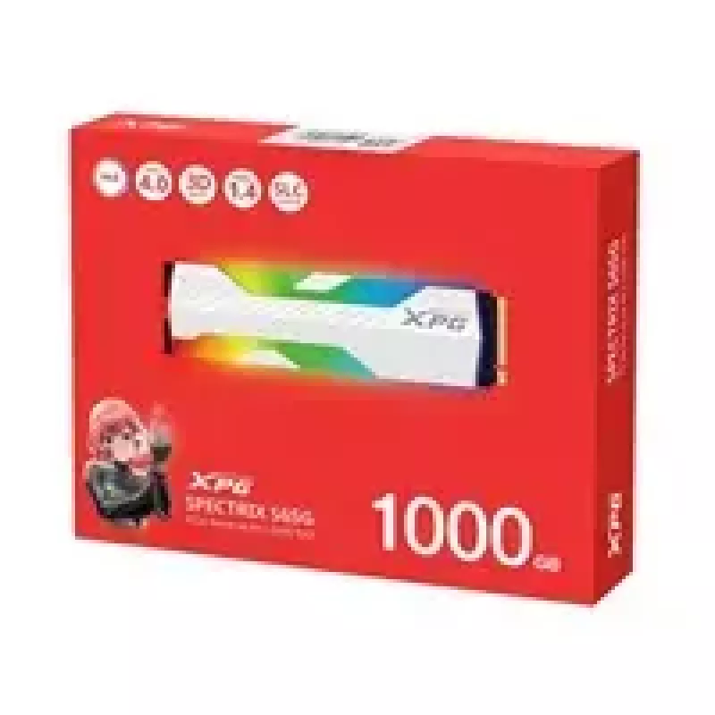 M.2 NVMe SSD ADATA XPG SPECTRIX S65G 1TB PCIe Gen4x4 6000MB/s skaitymas 4000MB/s rašymas