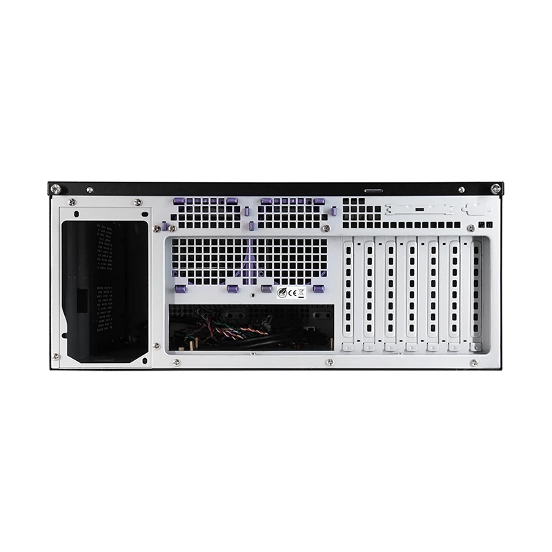Chieftec UNC-409S-AIO-OP 1U stovo serverio korpusas juodas