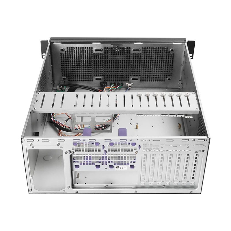 Chieftec UNC-409S-AIO-OP 1U stovo serverio korpusas juodas