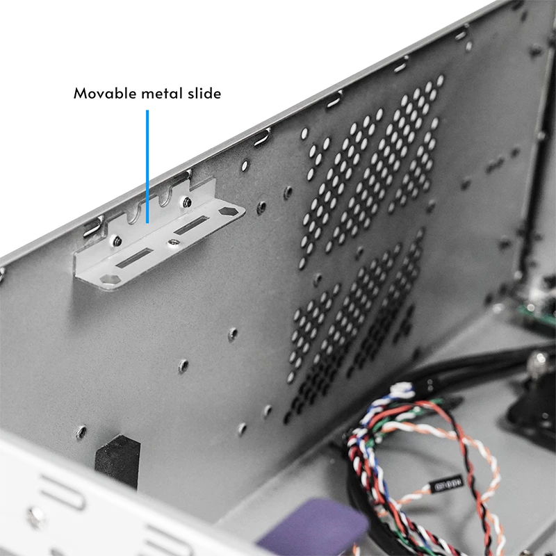 Chieftec UNC-409S-AIO-OP 1U stovo serverio korpusas juodas