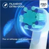 Dantų šepetėlių antgaliai Oral-B Kids Spider-Man 4 vnt., įvairiaspalviai, balti