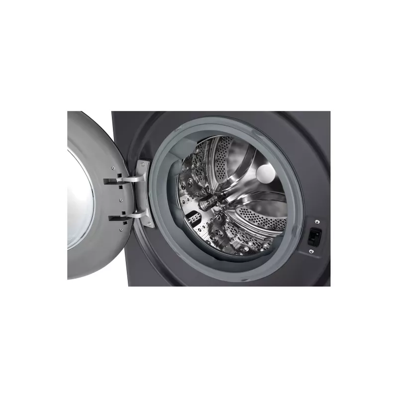 Skalbimo džiovinimo mašina LG V5WD95SLIMB priekinė 5 kg 1200 RPM Juoda