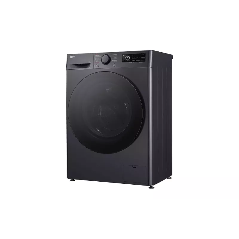 Skalbimo džiovinimo mašina LG V5WD95SLIMB priekinė 5 kg 1200 RPM Juoda