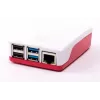 Dėklas Raspberry Pi 4 oficialus raudonai baltas