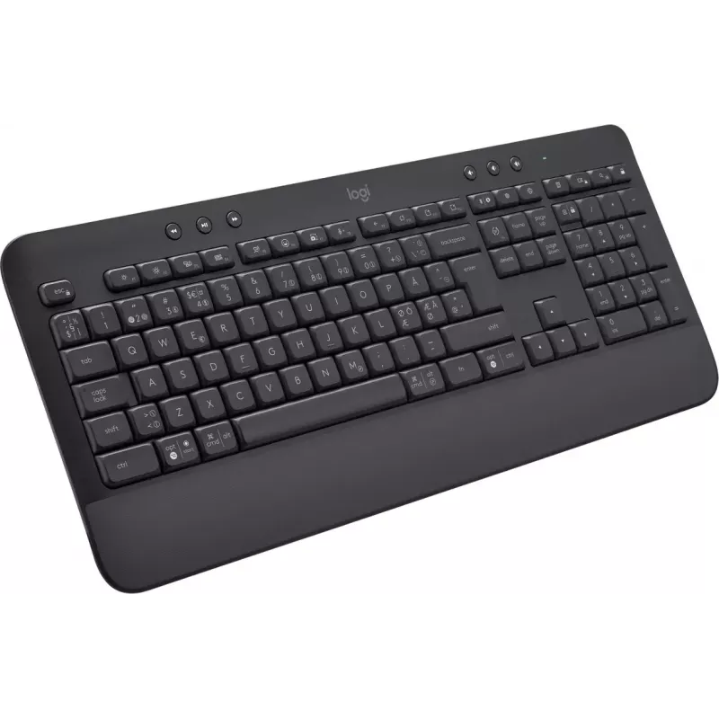 Logitech SIGNATURE K650 pilno dydžio belaidė klaviatūra su riešo atrama