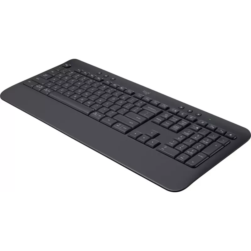 Logitech SIGNATURE K650 pilno dydžio belaidė klaviatūra su riešo atrama