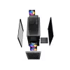 Korpusas DeepCool MATREXX 40 3FS Micro Tower — Micro ATX/Mini-ITX, grūdintas stiklas, 3x140/2x120 ventiliatoriai, GPU iki 320 mm, 2x3.5 colio + 2x2.5 colio, juodas