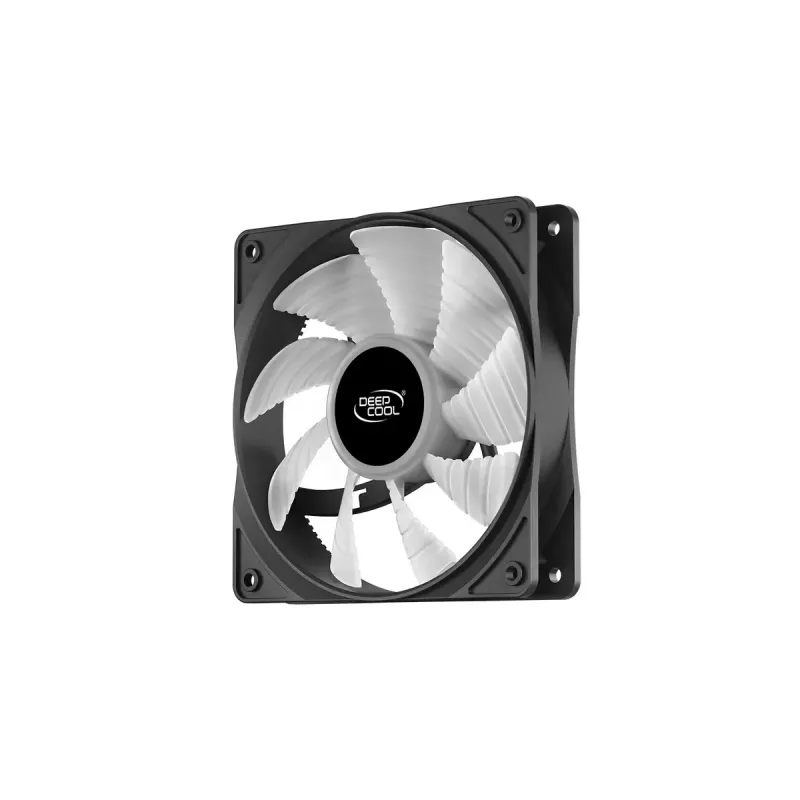 Korpusas DeepCool MATREXX 40 3FS Micro Tower — Micro ATX/Mini-ITX, grūdintas stiklas, 3x140/2x120 ventiliatoriai, GPU iki 320 mm, 2x3.5 colio + 2x2.5 colio, juodas