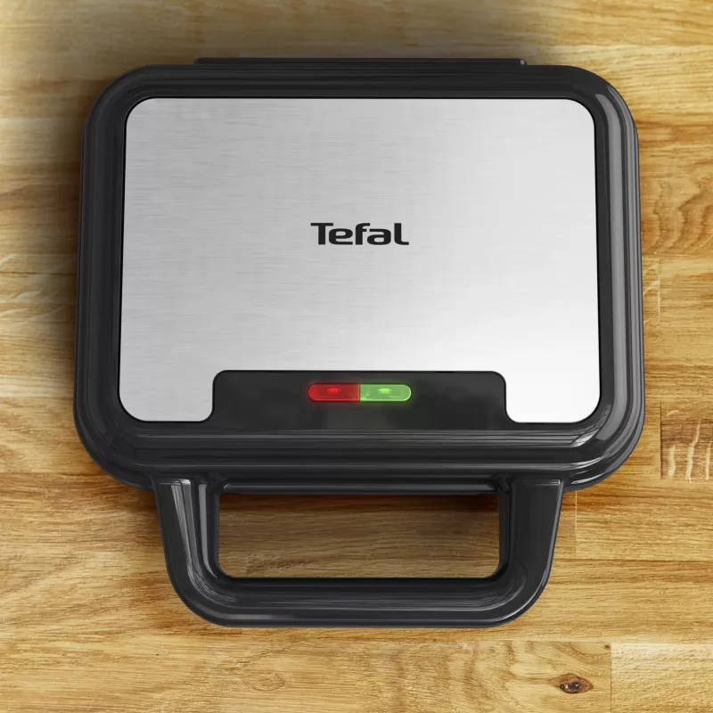Sumuštinių keptuvė Tefal SW383D10 700 W juoda, nerūdijantis plienas
