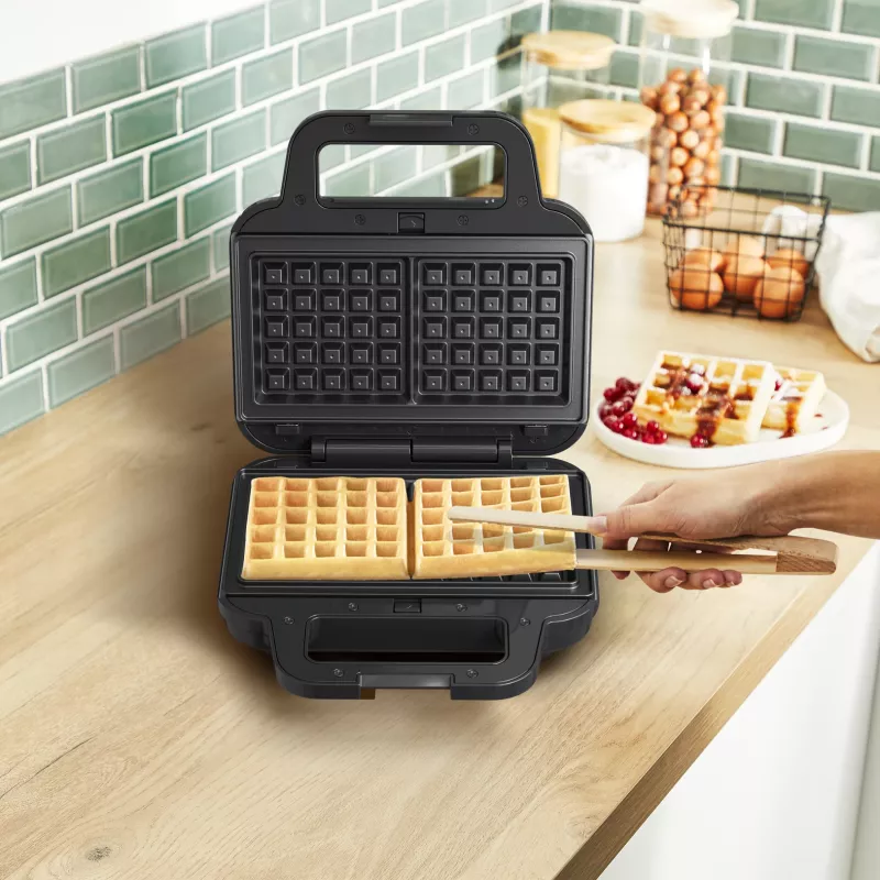 Sumuštinių keptuvė Tefal SW383D10 700 W juoda, nerūdijantis plienas
