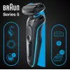 Braun Series 5 51-M4500cs folijos skustuvas juodas, mėlynas