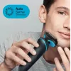Braun Series 5 51-M4500cs folijos skustuvas juodas, mėlynas