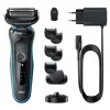Braun Series 5 51-M4500cs folijos skustuvas juodas, mėlynas