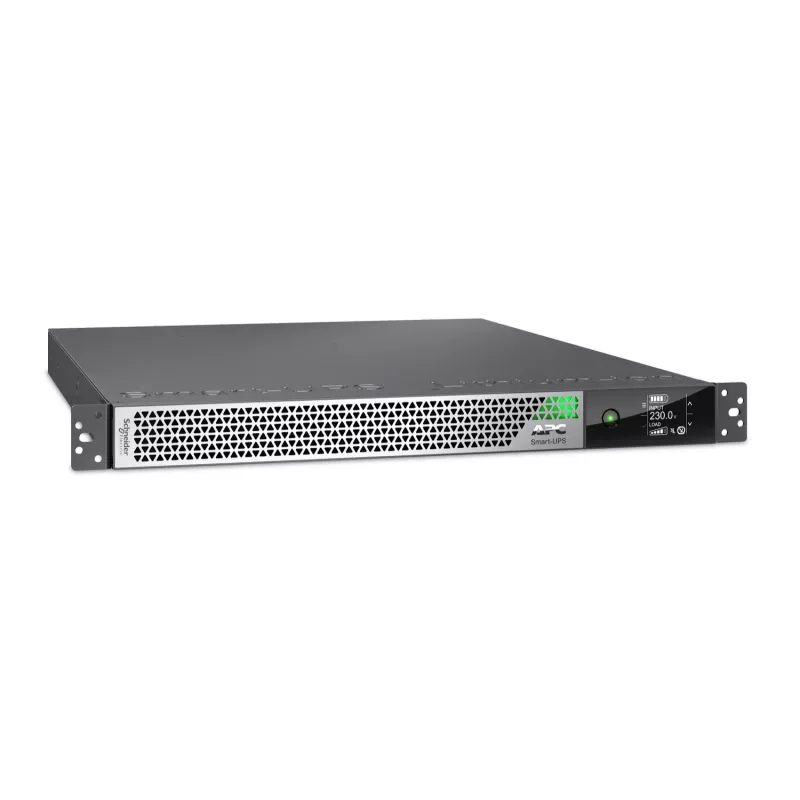 APC Smart-UPS Ultra Li-Ion SRTL2KRM1UINC, 2 kW, 1U stelažas/ant sienos, 3x C13 ir 2x C19, NMC