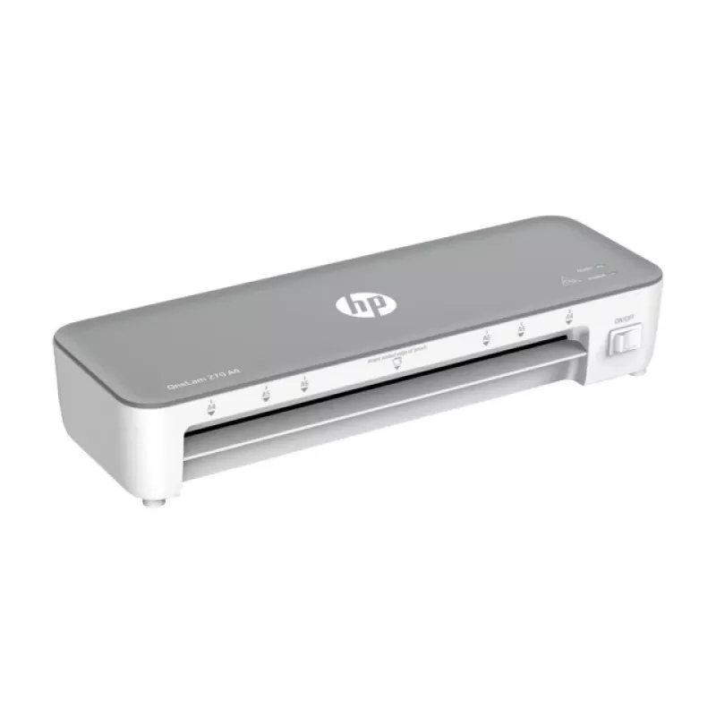HP OneLam 270 A4 karštas laminavimo aparatas 270 mm/min pilka, balta