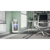 Leitz IQ OptiMax Office popieriaus smulkintuvas, kryžminis pjovimas, P5, 35 l, baltas