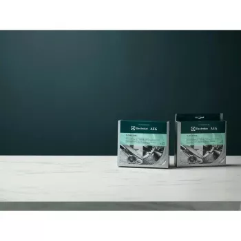 Milteliai nuo kalkių ir riebalų Electrolux M2GCP121 indaplovei ir skalbimo mašinai, 12 vnt.