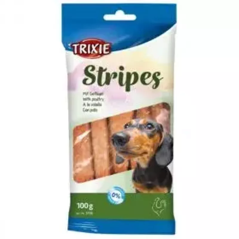 Kramtomas skanėstas šunims Trixie 31772 — ėrienos skonio, 100 g pakelis, 10 vnt., Baltymų 30%, Riebalų 6%