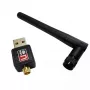 USB WLAN adapteris SAVIO CL-63, vienos juostos 2,4 GHz, 150 Mbit/s, Realtek RTL8188CU, išorinė antena, USB 2.0