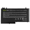 Baterija Green Cell DE117, skirta DELL Latitude 11 3150/3160, 12/E5250/E5270 – LiPo 11,1V 3400 mAh, 4 elementai, juoda
