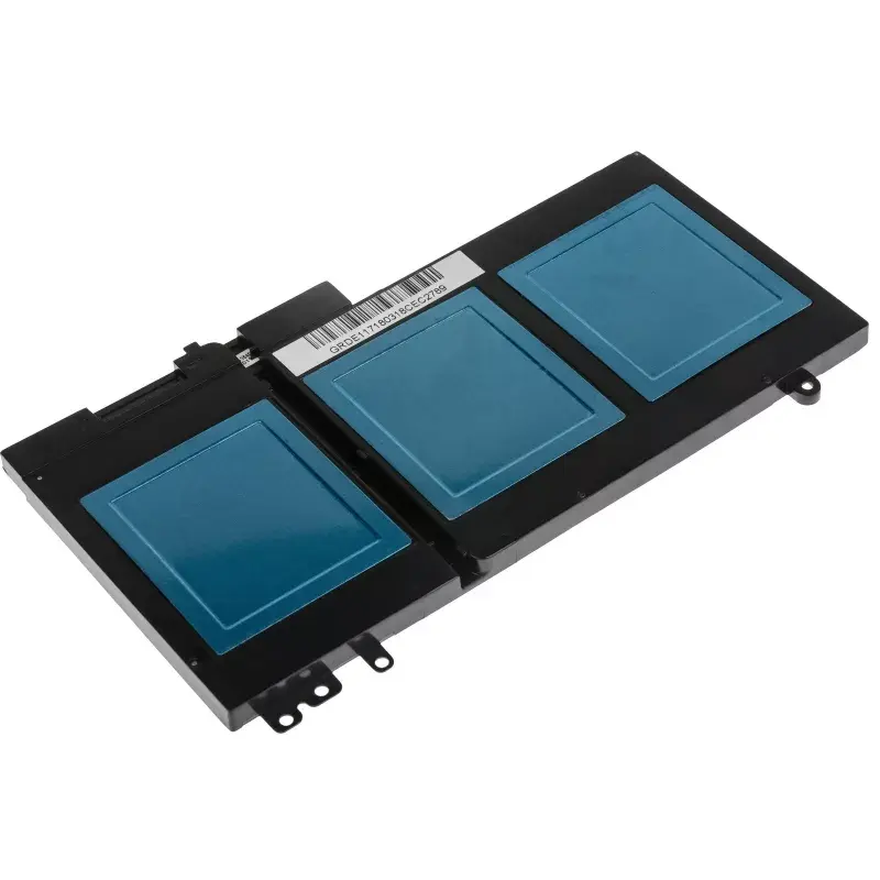 Baterija Green Cell DE117, skirta DELL Latitude 11 3150/3160, 12/E5250/E5270 – LiPo 11,1V 3400 mAh, 4 elementai, juoda