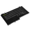 Baterija Green Cell DE117, skirta DELL Latitude 11 3150/3160, 12/E5250/E5270 – LiPo 11,1V 3400 mAh, 4 elementai, juoda