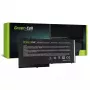 Baterija Green Cell DE117, skirta DELL Latitude 11 3150/3160, 12/E5250/E5270 – LiPo 11,1V 3400 mAh, 4 elementai, juoda