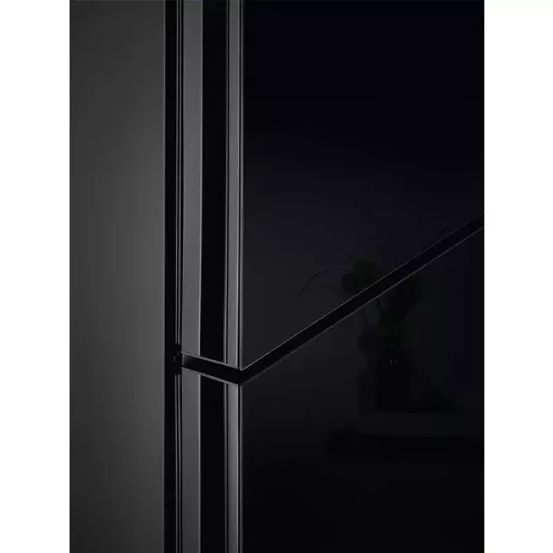 Electrolux LNT7ME36K2 šaldytuvas su šaldikliu, 367 l (šaldytuvas 266 l, šaldiklis 101 l), apatinė šaldymo kamera, No Frost, energijos klasė E, juodas