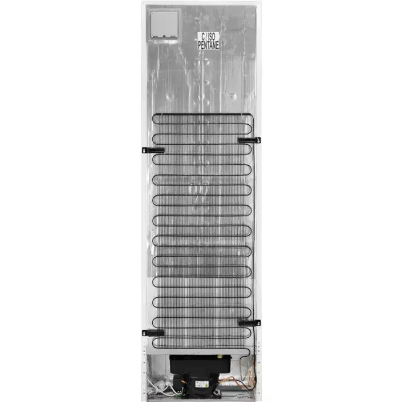 Electrolux LNT7ME36K2 šaldytuvas su šaldikliu, 367 l (šaldytuvas 266 l, šaldiklis 101 l), apatinė šaldymo kamera, No Frost, energijos klasė E, juodas
