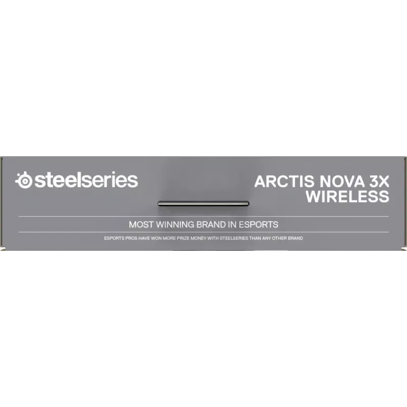 Ausinės STEELSERIES Arctis Nova 3X Wireless – belaidės, dvikanalės, 40 h baterija, USB-C