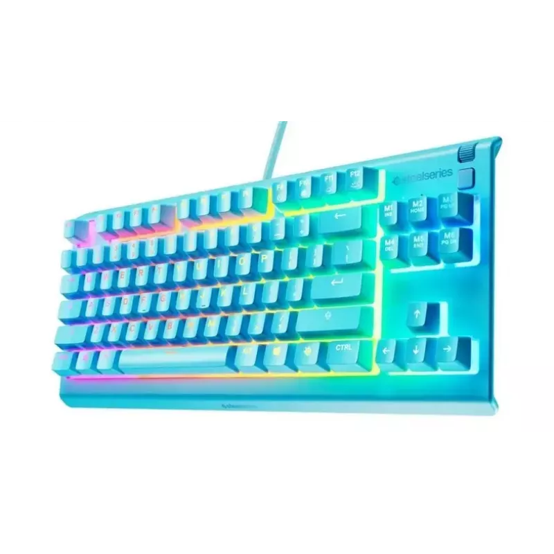 Klaviatūra STEELSERIES Apex 3 TKL US RGB apšvietimas, atspari vandeniui, be skaičių bloko