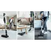 Bosch BCS711PET belaidis lazdinis dulkių siurblys – 18 V, 40 min veikimo, 0,3 L be maišelio, kietoms grindims ir kilimams, raudonas/juodas