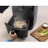 Electrolux EAF7SB Karšto oro gruzdintuvė, 6,9 l, 1700 W, juoda
