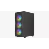 Korpusas Aerocool Falcon ARGB Midi Tower juodas