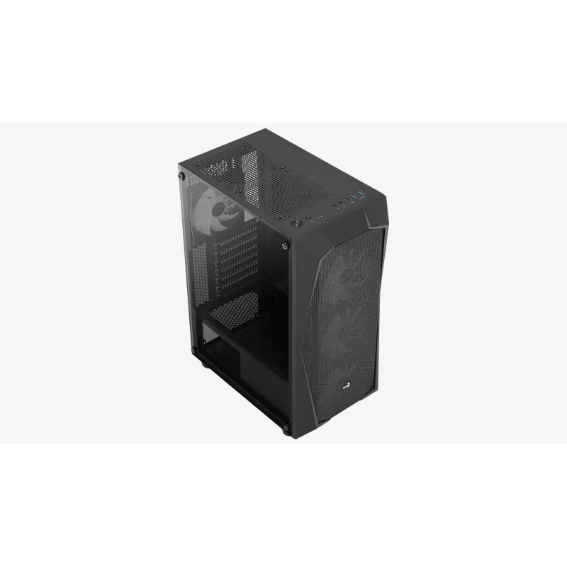 Korpusas Aerocool Falcon ARGB Midi Tower juodas