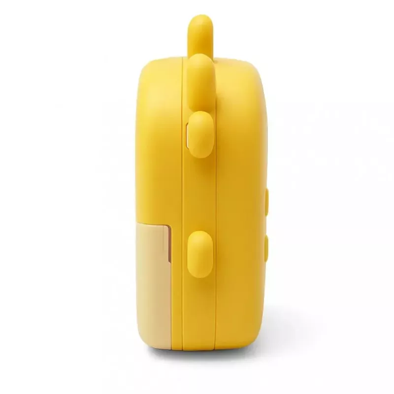 Vaikų skaitmeninis fotoaparatas MEDIA-TECH SNAPI MT4108 – 8 MP interpoliuota, 1280x720 LCD, 1000 mAh, USB-C, microSD lizdas, geltona