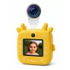 Vaikų skaitmeninis fotoaparatas MEDIA-TECH SNAPI MT4108 – 8 MP interpoliuota, 1280x720 LCD, 1000 mAh, USB-C, microSD lizdas, geltona