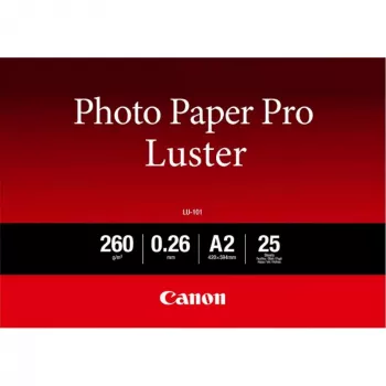 Canon LU-101 Luster Photo Paper Pro A2 - 25 lapų