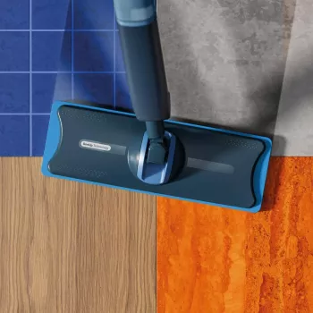 Philips 5000 serijos OneUp elektrinis šluotuvas, belaidis šluotuvas, 0,178 L, mėlynas, 0,281 L, 70 min, 350 mm