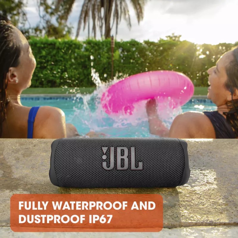 Nešiojamas stereo garsiakalbis JBL FLIP 6 BLACK