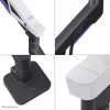 Neomounts DS70-256BL1 žaidimų monitoriaus ranka 24–57 colių ekranams, dujinė spyruoklė, Topfix, 30 kg talpa, VESA 75–200 mm
