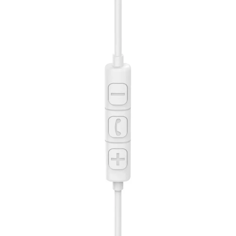 Hama Fun C 00221815 ausinės ant ausų su mikrofonu, USB-C su laidu, 1,2 m, baltos