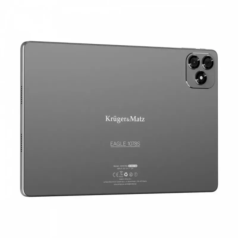 Kruger & Matz Krüger&Matz KM1078S planšetinis kompiuteris 8 GB RAM 256 GB aštuonių branduolių (10,95) Wi-Fi 5 (802.11ac) Android 15