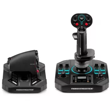Thrustmaster Sol-R 4 HOTAS Black USB svirtis + variklio valdymo svirtis Analoginis / Skaitmeninis PC